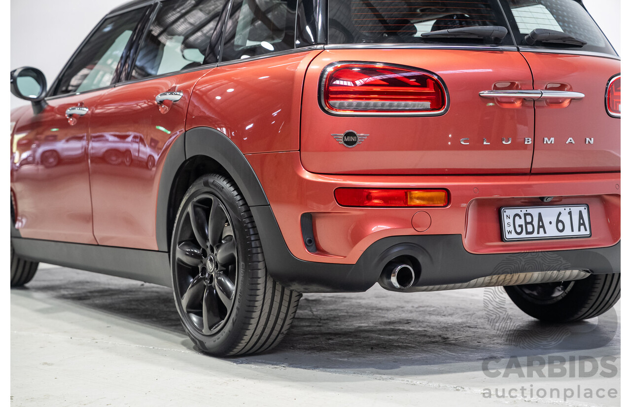 06/2020 Mini Clubman Cooper S F54 LCI 4d Wagon Indian Red Metallic Turbo 2.0L
