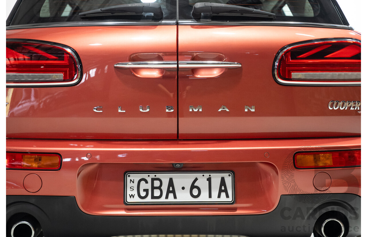 06/2020 Mini Clubman Cooper S F54 LCI 4d Wagon Indian Red Metallic Turbo 2.0L