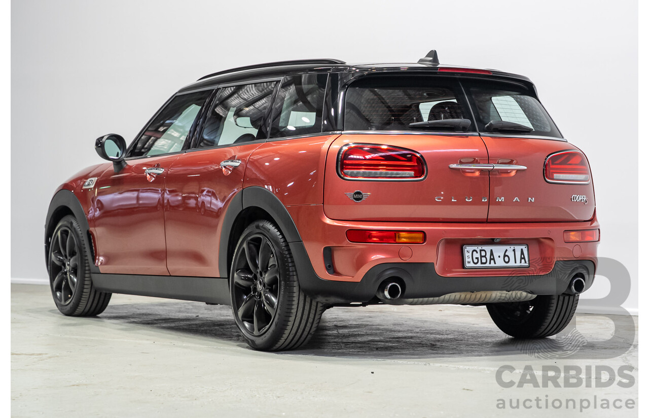 06/2020 Mini Clubman Cooper S F54 LCI 4d Wagon Indian Red Metallic Turbo 2.0L