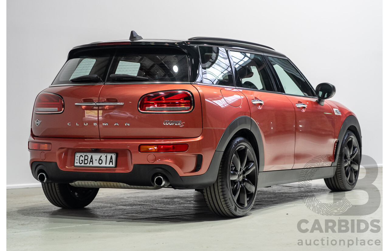 06/2020 Mini Clubman Cooper S F54 LCI 4d Wagon Indian Red Metallic Turbo 2.0L