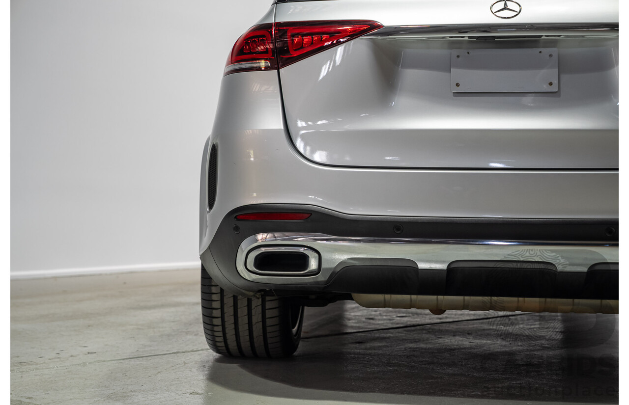 08/2020 Mercedes-Benz GLE450 4MATIC (HYBRID) AWD V167 MY19 4d 7 Seat Wagon Iridium Silver Turbo 3.0L