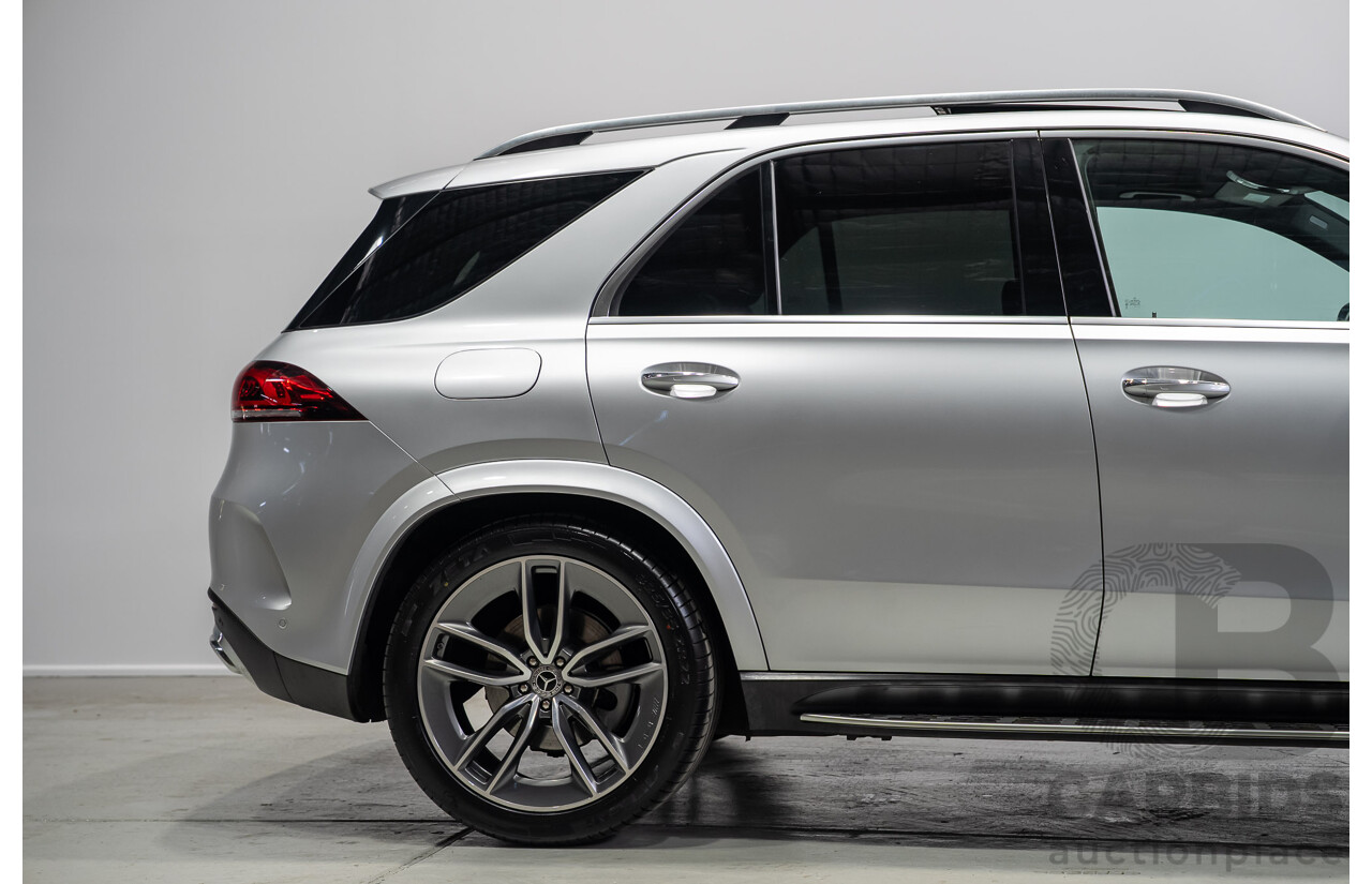 08/2020 Mercedes-Benz GLE450 4MATIC (HYBRID) AWD V167 MY19 4d 7 Seat Wagon Iridium Silver Turbo 3.0L