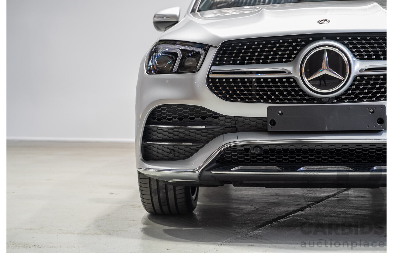 08/2020 Mercedes-Benz GLE450 4MATIC (HYBRID) AWD V167 MY19 4d 7 Seat Wagon Iridium Silver Turbo 3.0L