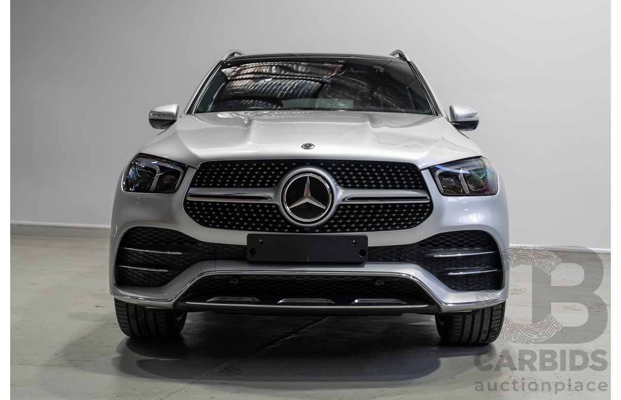 08/2020 Mercedes-Benz GLE450 4MATIC (HYBRID) AWD V167 MY19 4d 7 Seat Wagon Iridium Silver Turbo 3.0L