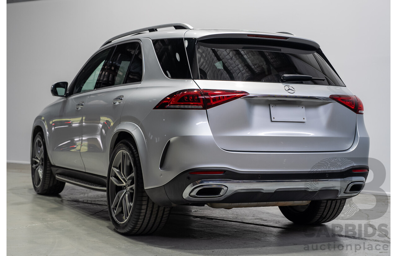 08/2020 Mercedes-Benz GLE450 4MATIC (HYBRID) AWD V167 MY19 4d 7 Seat Wagon Iridium Silver Turbo 3.0L