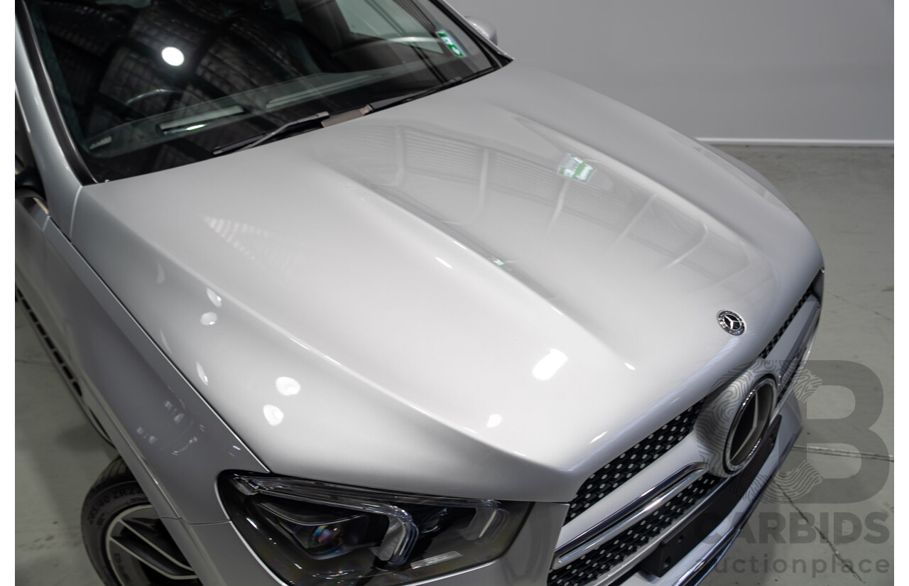 08/2020 Mercedes-Benz GLE450 4MATIC (HYBRID) AWD V167 MY19 4d 7 Seat Wagon Iridium Silver Turbo 3.0L