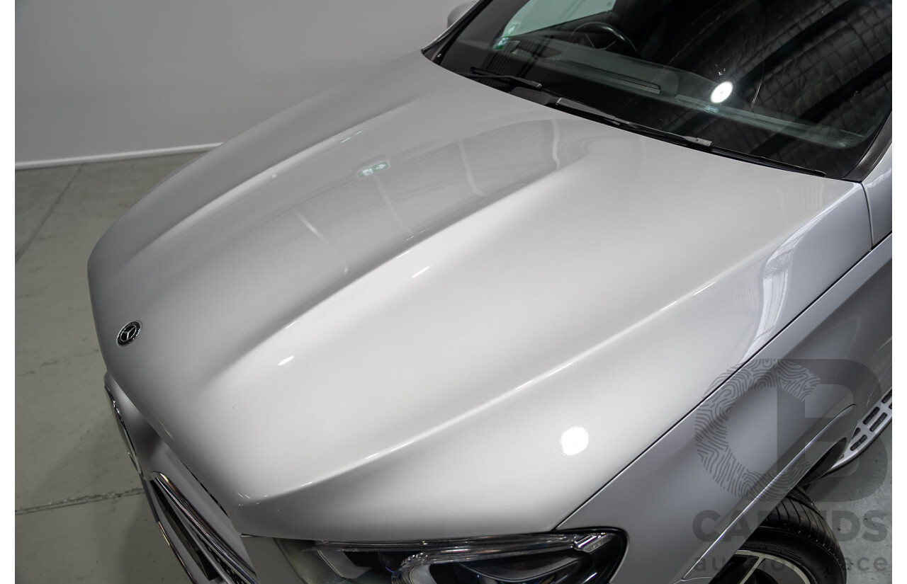 08/2020 Mercedes-Benz GLE450 4MATIC (HYBRID) AWD V167 MY19 4d 7 Seat Wagon Iridium Silver Turbo 3.0L