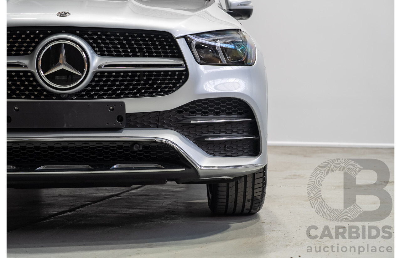 08/2020 Mercedes-Benz GLE450 4MATIC (HYBRID) AWD V167 MY19 4d 7 Seat Wagon Iridium Silver Turbo 3.0L