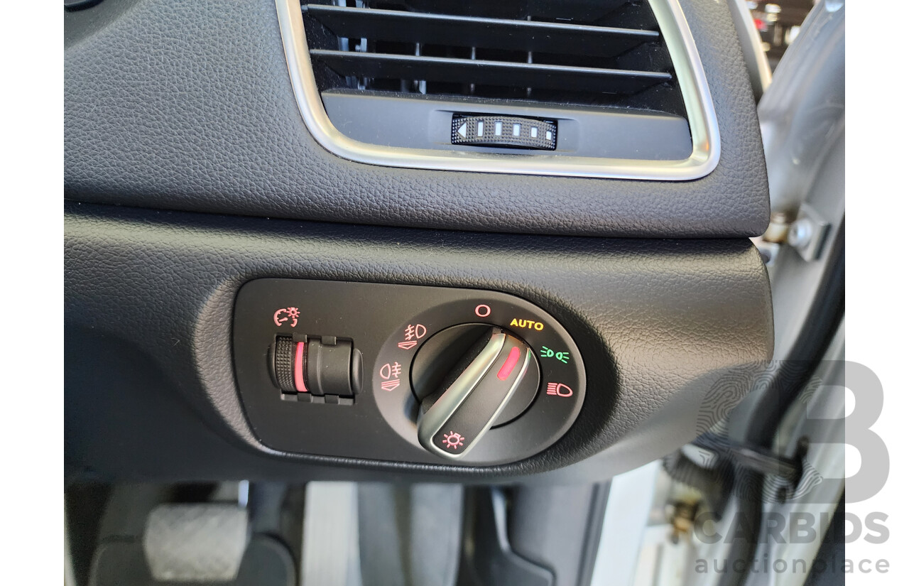 06/2013 Audi Q3 2.0 TDI Quattro (130kw) 8U 4d Wagon Silver 2.0L