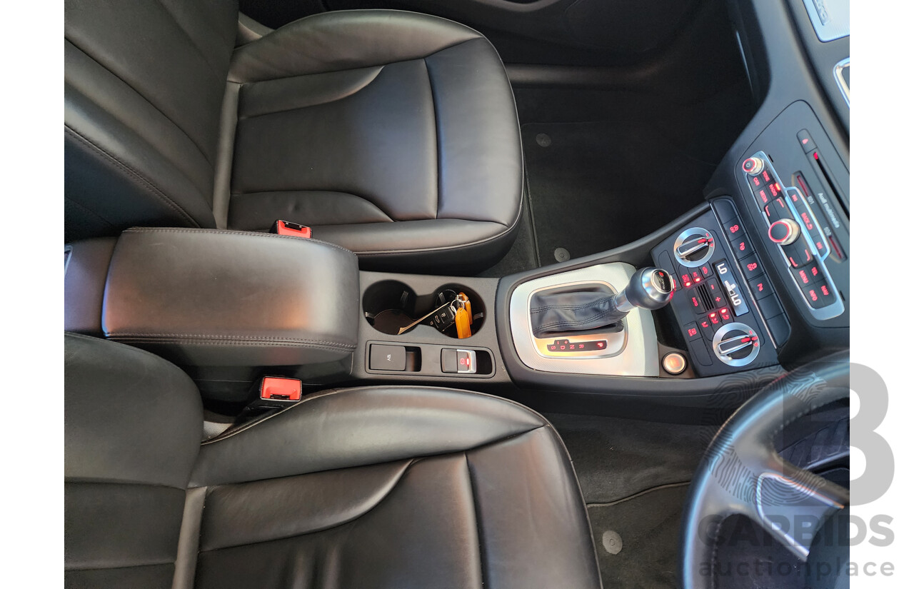 06/2013 Audi Q3 2.0 TDI Quattro (130kw) 8U 4d Wagon Silver 2.0L