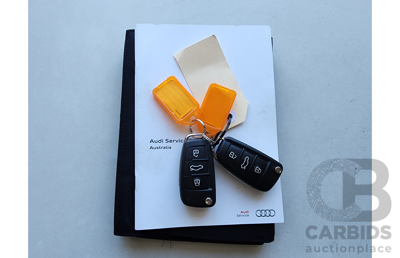 06/2013 Audi Q3 2.0 TDI Quattro (130kw) 8U 4d Wagon Silver 2.0L