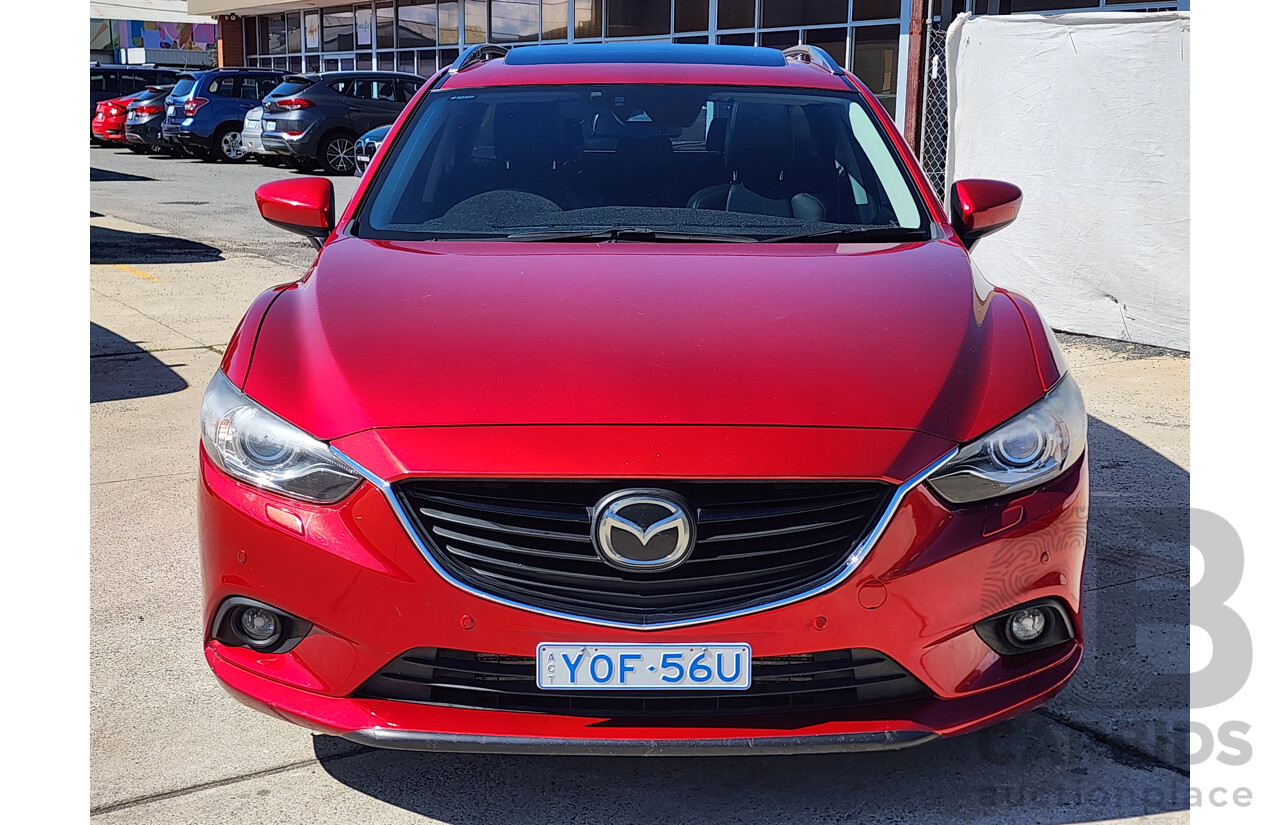 01/2013 Mazda Mazda6 Atenza 6C 4d Wagon Red 2.2L