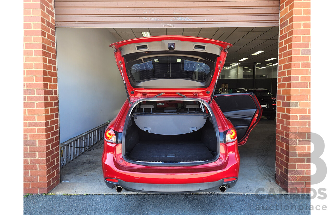 01/2013 Mazda Mazda6 Atenza 6C 4d Wagon Red 2.2L