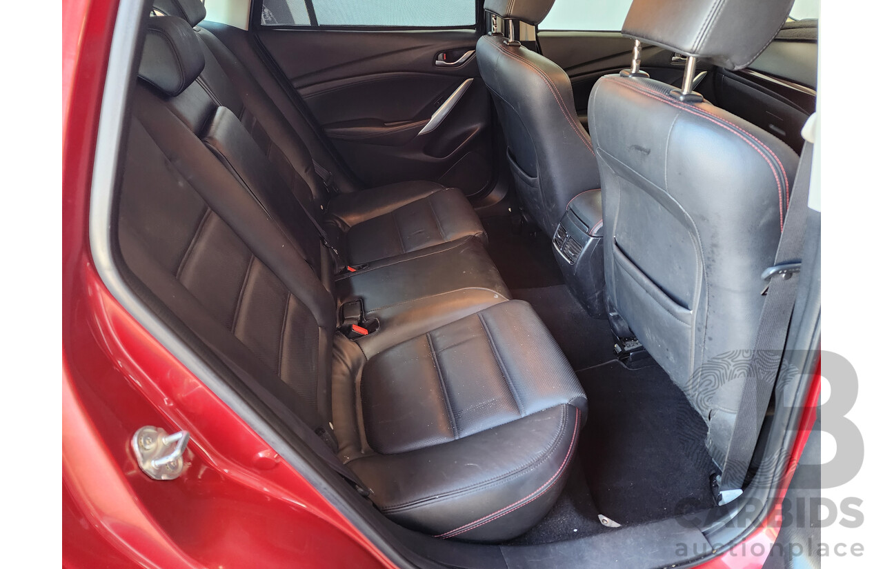 01/2013 Mazda Mazda6 Atenza 6C 4d Wagon Red 2.2L
