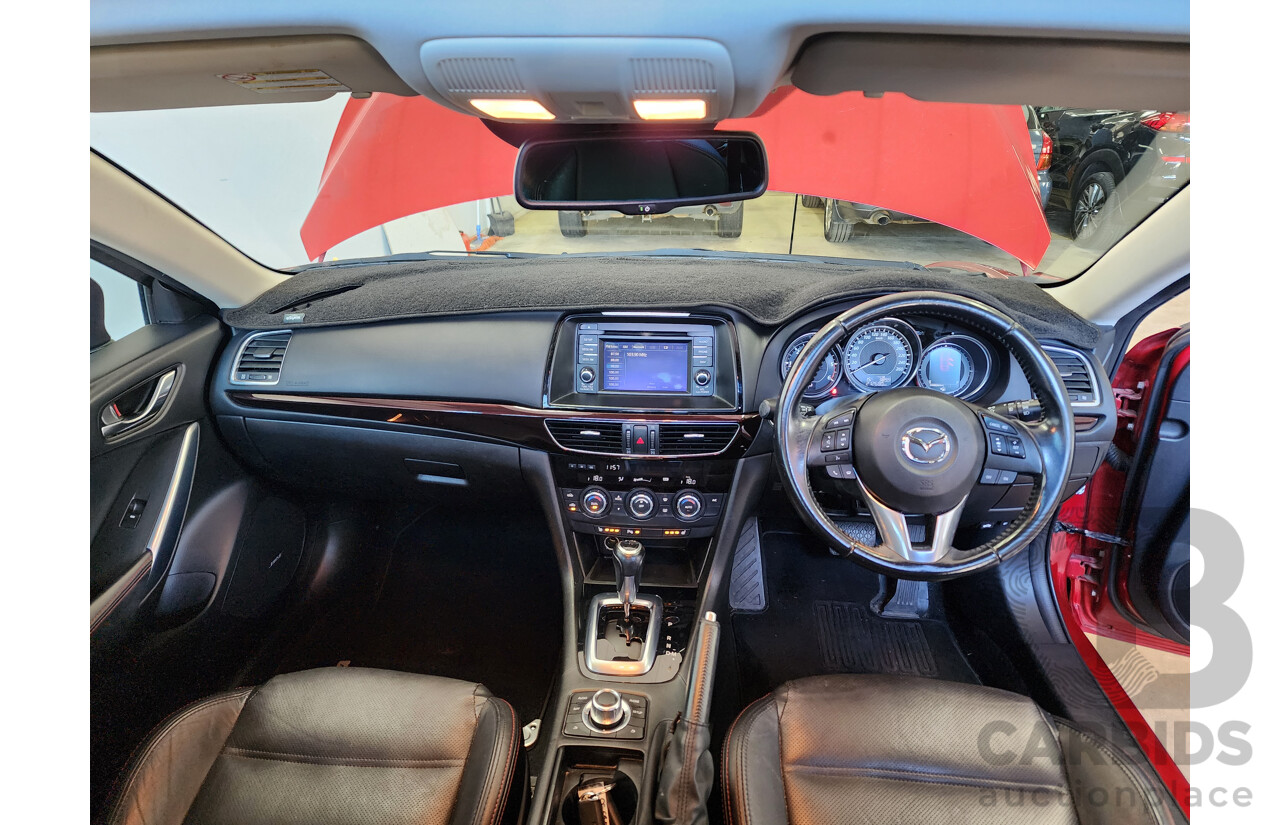 01/2013 Mazda Mazda6 Atenza 6C 4d Wagon Red 2.2L