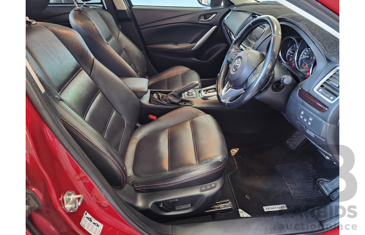 01/2013 Mazda Mazda6 Atenza 6C 4d Wagon Red 2.2L