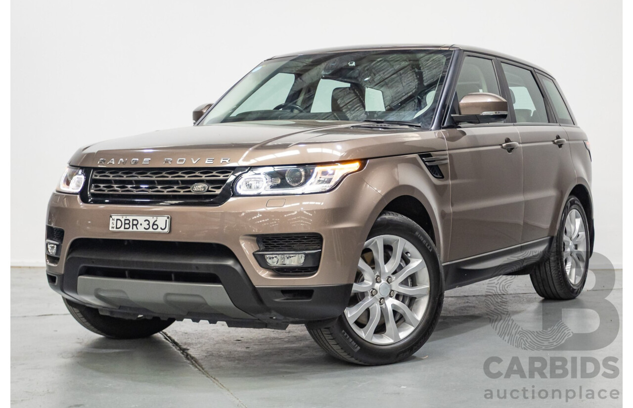 11/2015 Land Rover Range Rover Sport SDV6 SE (AWD) LW MY16 4d Wagon Kaikoura Stone Metallic Twin Turbo Diesel V6 3.0L