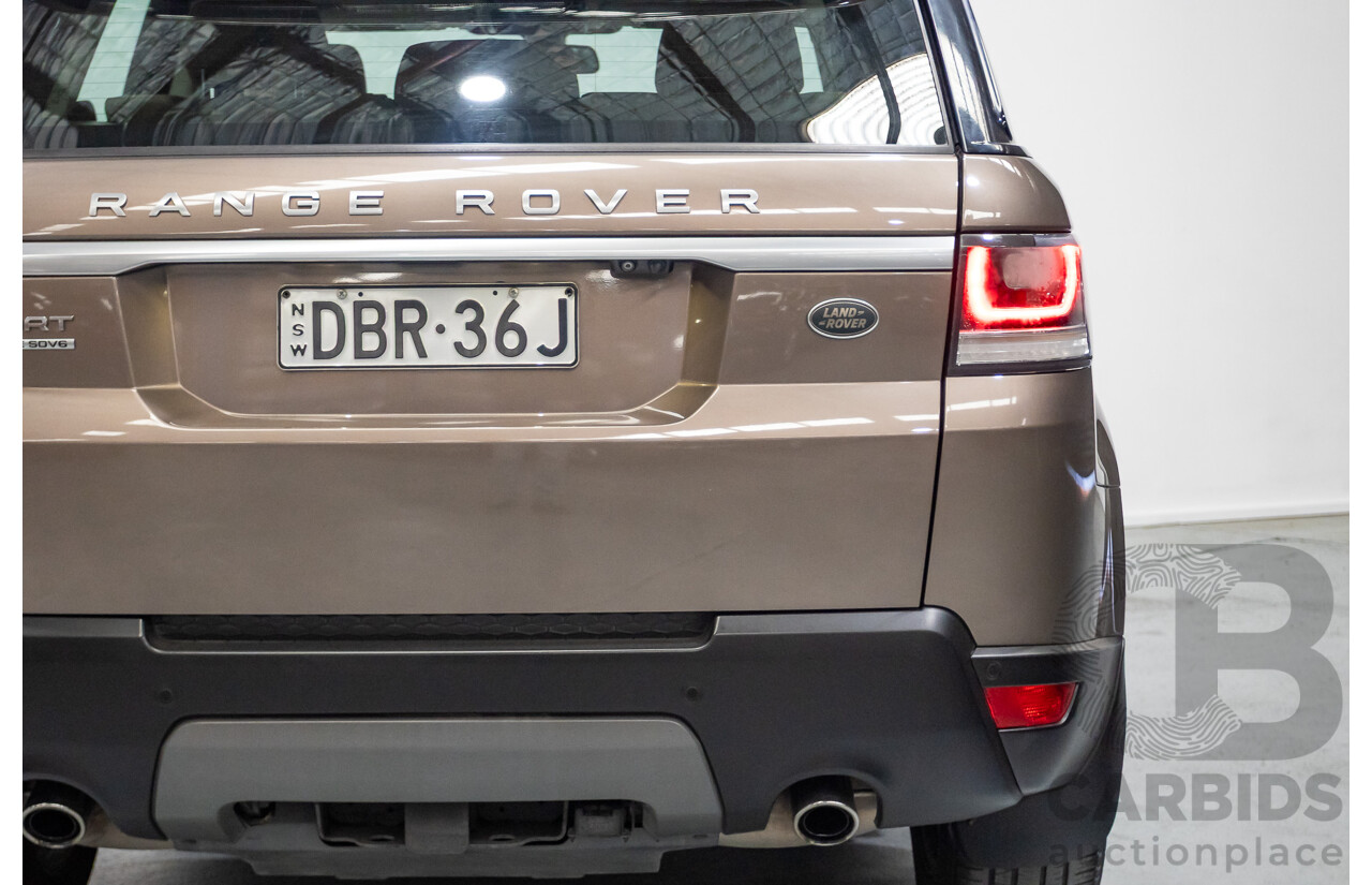 11/2015 Land Rover Range Rover Sport SDV6 SE (AWD) LW MY16 4d Wagon Kaikoura Stone Metallic Twin Turbo Diesel V6 3.0L