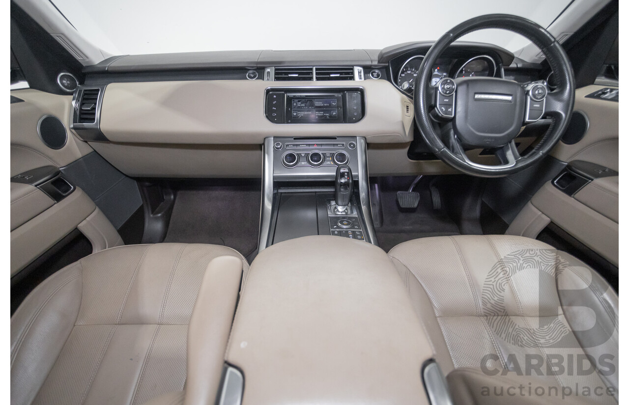 11/2015 Land Rover Range Rover Sport SDV6 SE (AWD) LW MY16 4d Wagon Kaikoura Stone Metallic Twin Turbo Diesel V6 3.0L