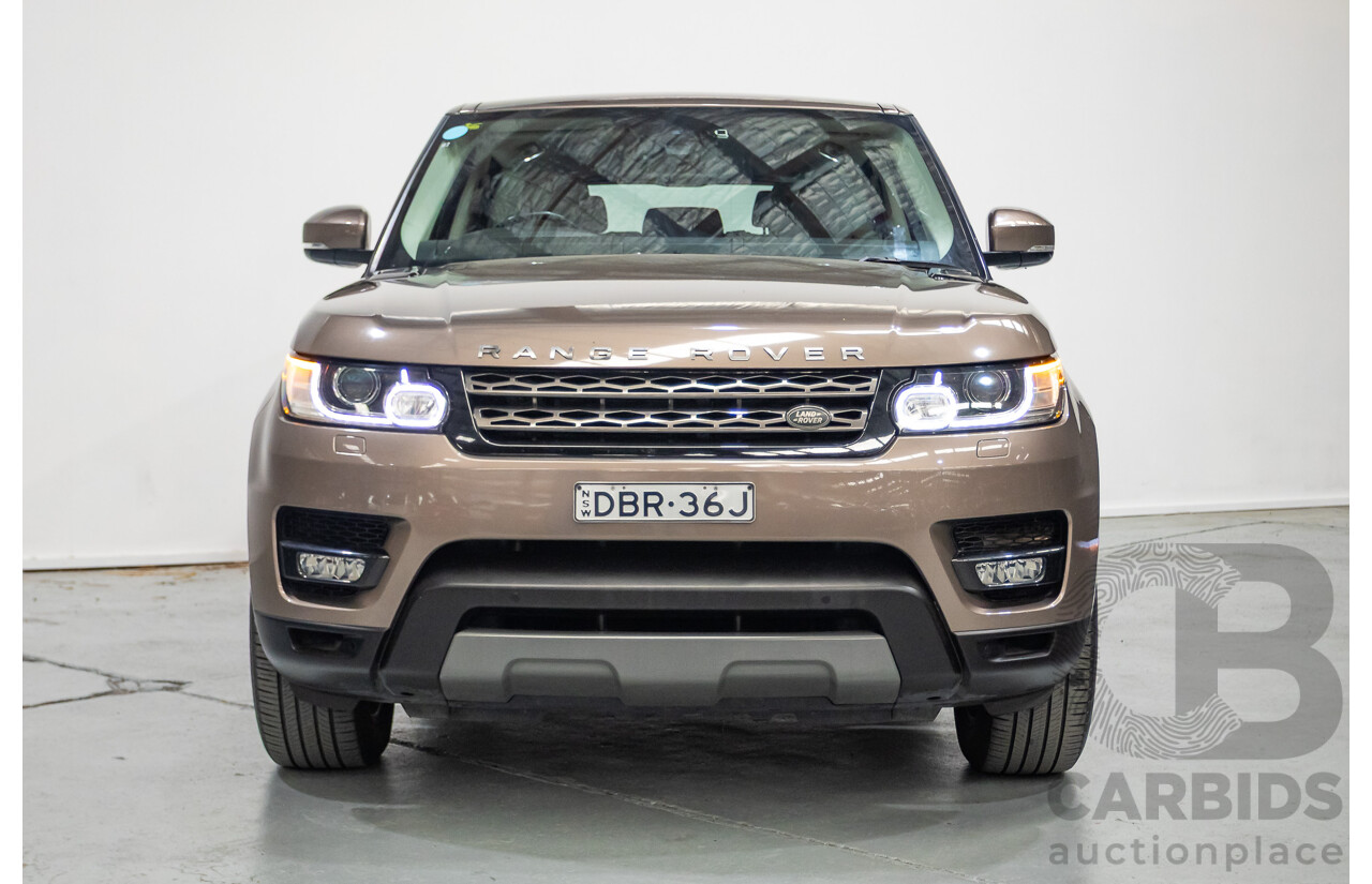11/2015 Land Rover Range Rover Sport SDV6 SE (AWD) LW MY16 4d Wagon Kaikoura Stone Metallic Twin Turbo Diesel V6 3.0L