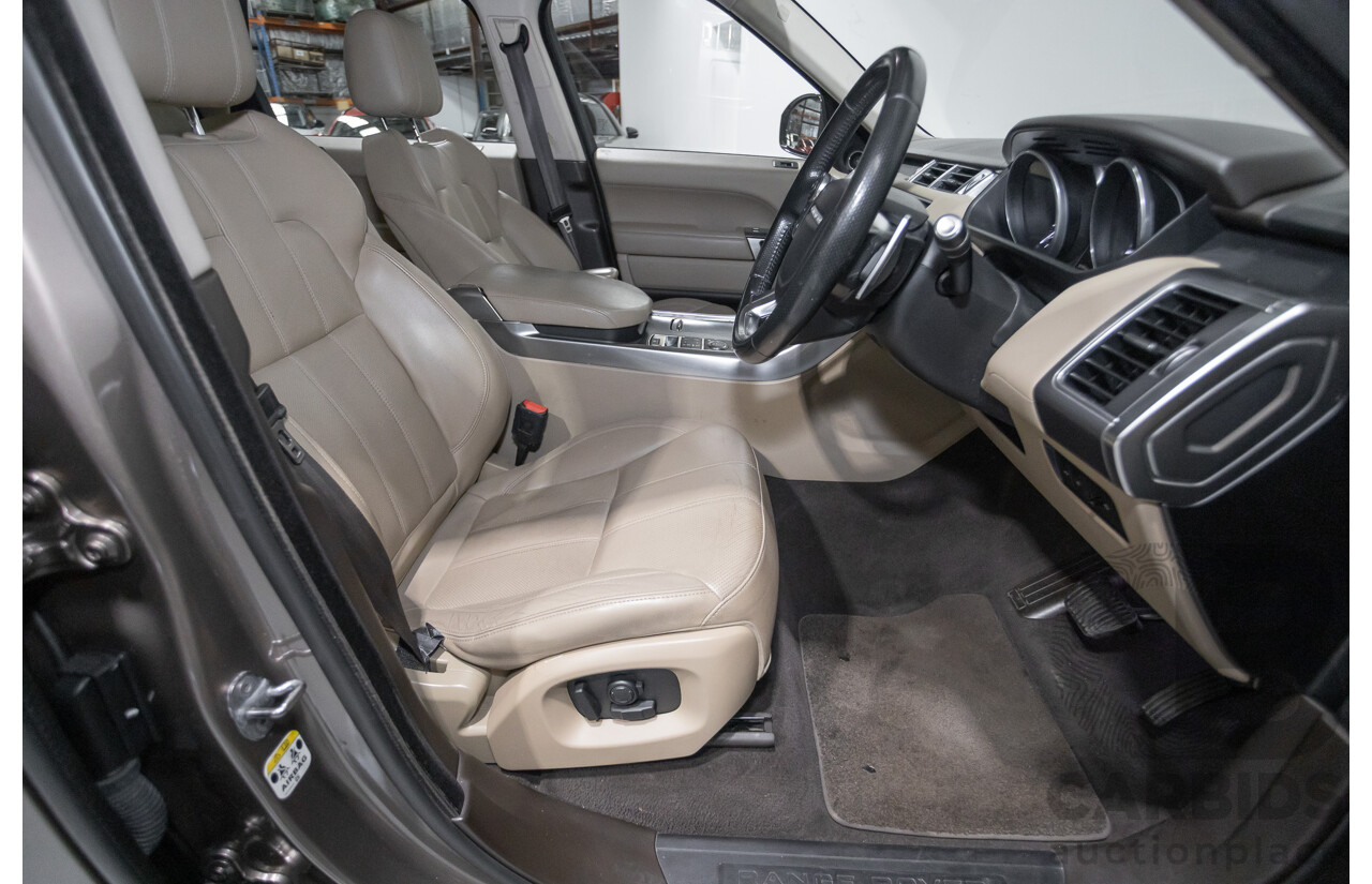 11/2015 Land Rover Range Rover Sport SDV6 SE (AWD) LW MY16 4d Wagon Kaikoura Stone Metallic Twin Turbo Diesel V6 3.0L