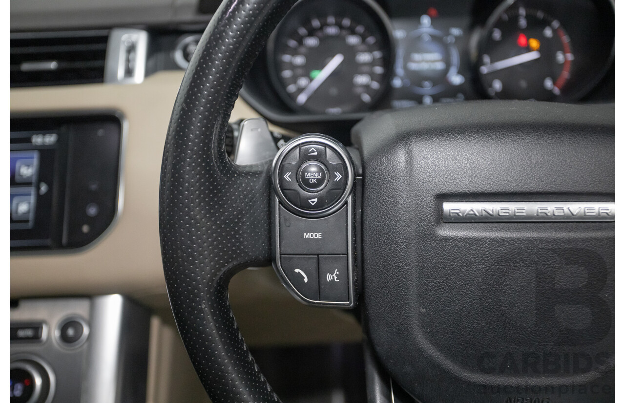 11/2015 Land Rover Range Rover Sport SDV6 SE (AWD) LW MY16 4d Wagon Kaikoura Stone Metallic Twin Turbo Diesel V6 3.0L