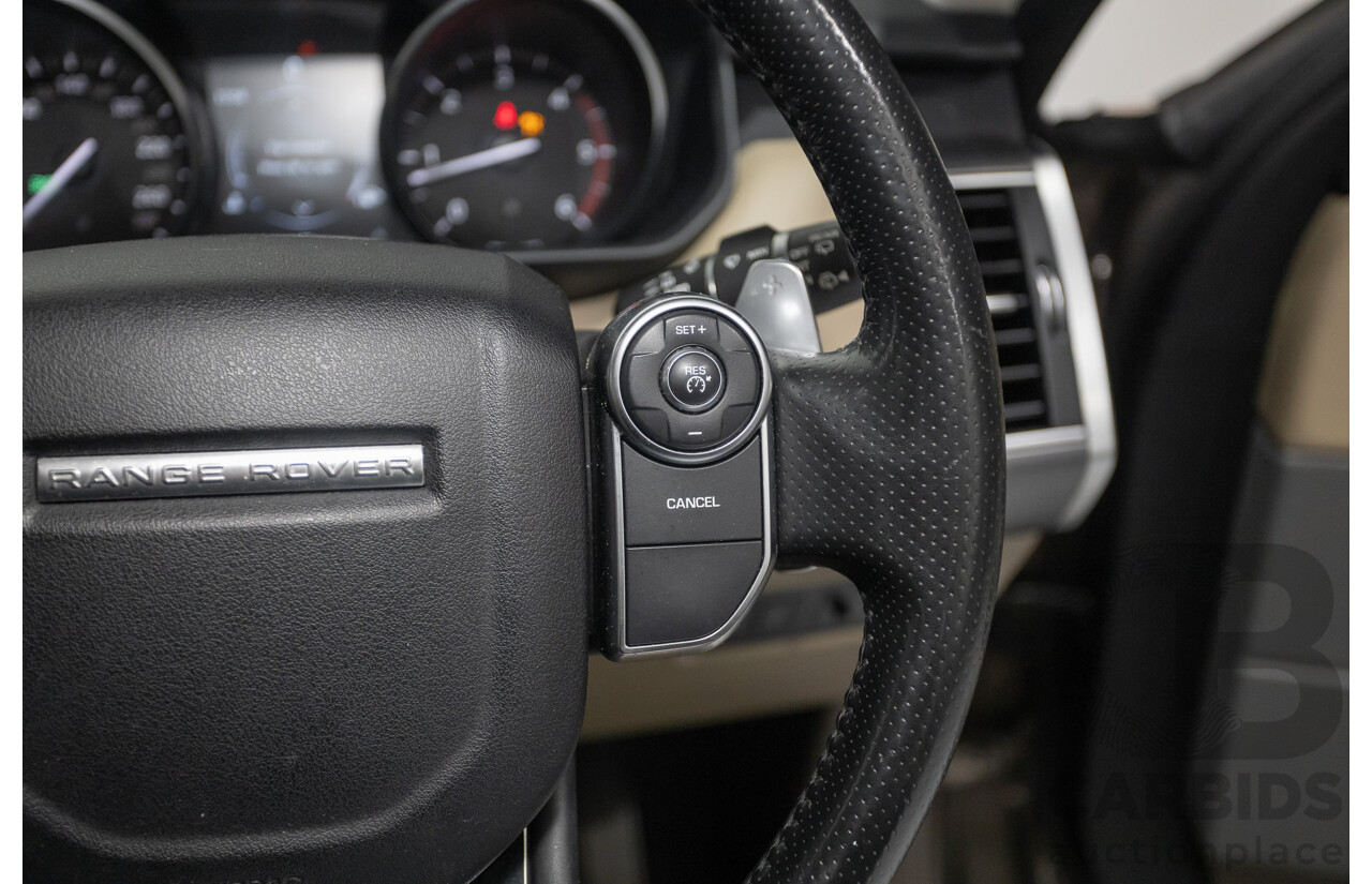 11/2015 Land Rover Range Rover Sport SDV6 SE (AWD) LW MY16 4d Wagon Kaikoura Stone Metallic Twin Turbo Diesel V6 3.0L