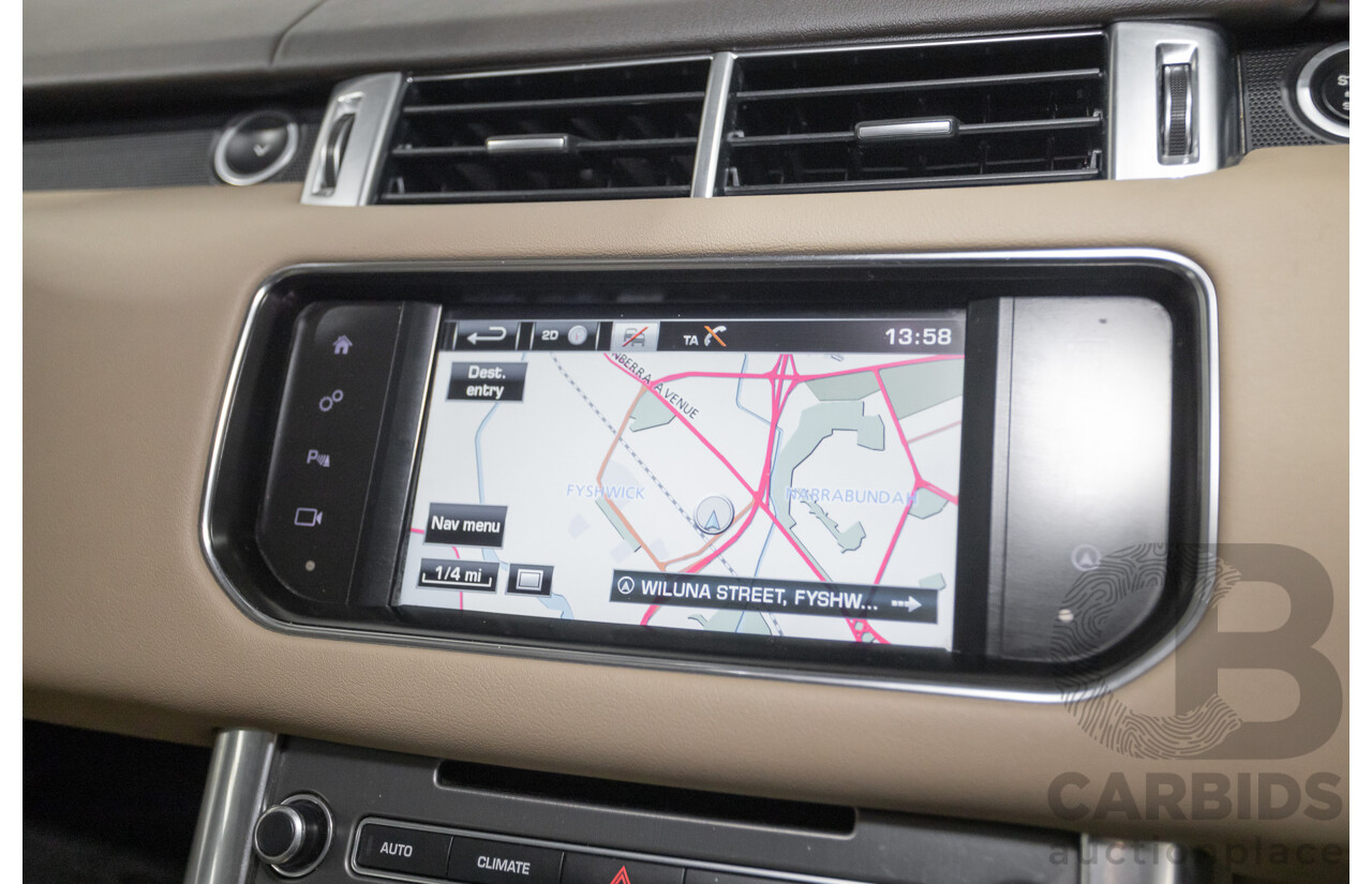 11/2015 Land Rover Range Rover Sport SDV6 SE (AWD) LW MY16 4d Wagon Kaikoura Stone Metallic Twin Turbo Diesel V6 3.0L