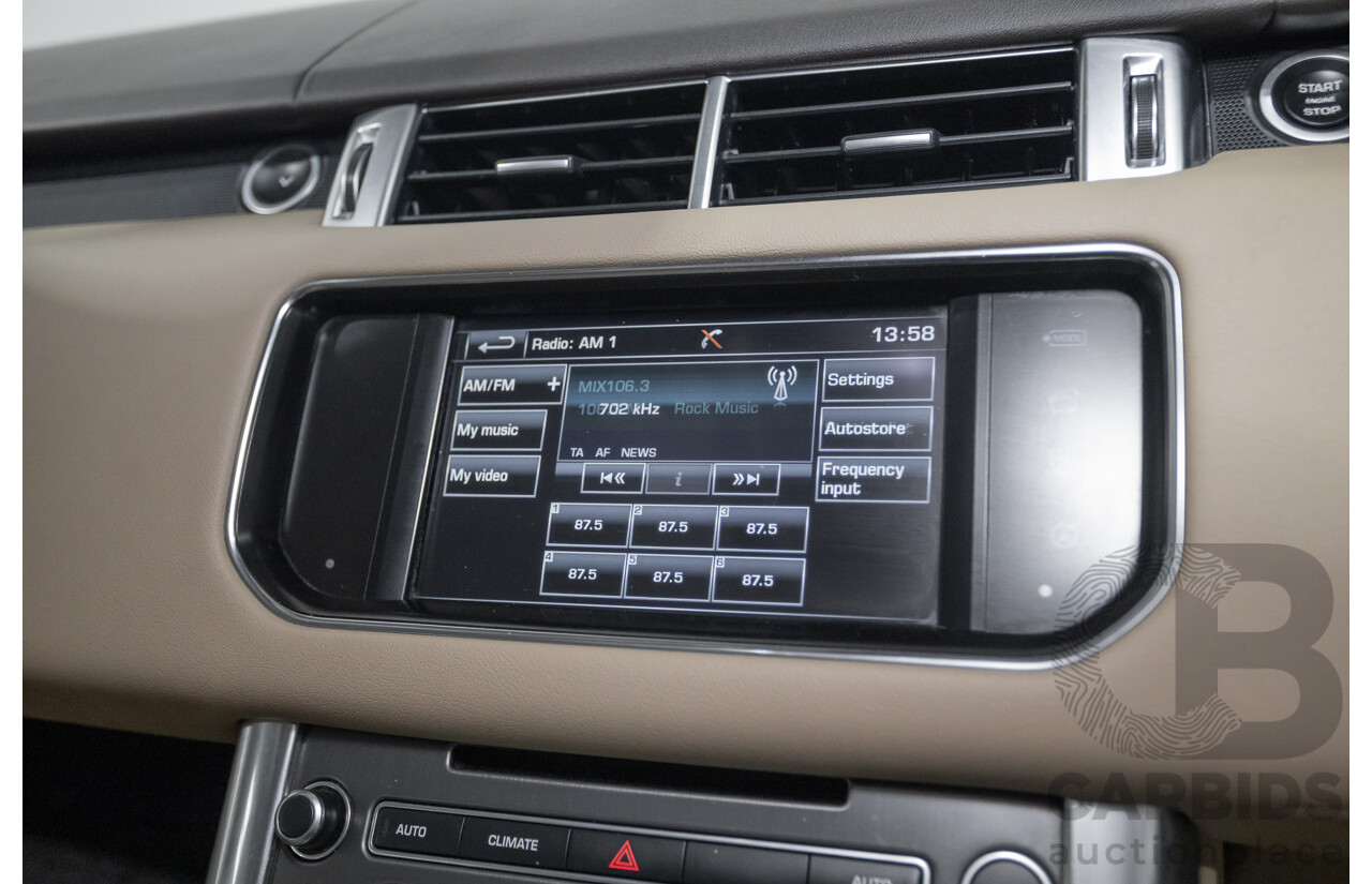 11/2015 Land Rover Range Rover Sport SDV6 SE (AWD) LW MY16 4d Wagon Kaikoura Stone Metallic Twin Turbo Diesel V6 3.0L