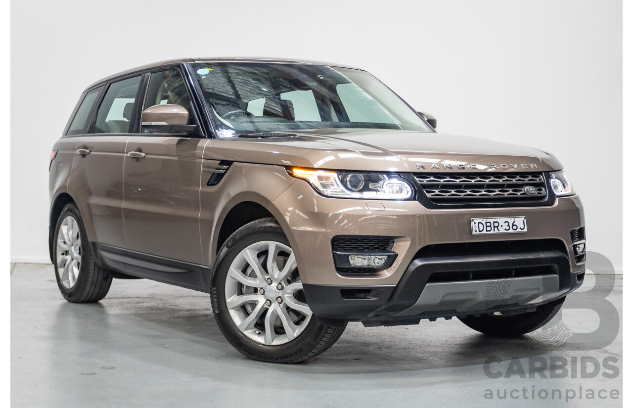 11/2015 Land Rover Range Rover Sport SDV6 SE (AWD) LW MY16 4d Wagon Kaikoura Stone Metallic Twin Turbo Diesel V6 3.0L
