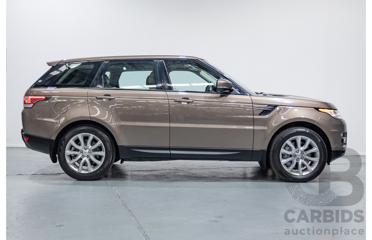 11/2015 Land Rover Range Rover Sport SDV6 SE (AWD) LW MY16 4d Wagon Kaikoura Stone Metallic Twin Turbo Diesel V6 3.0L