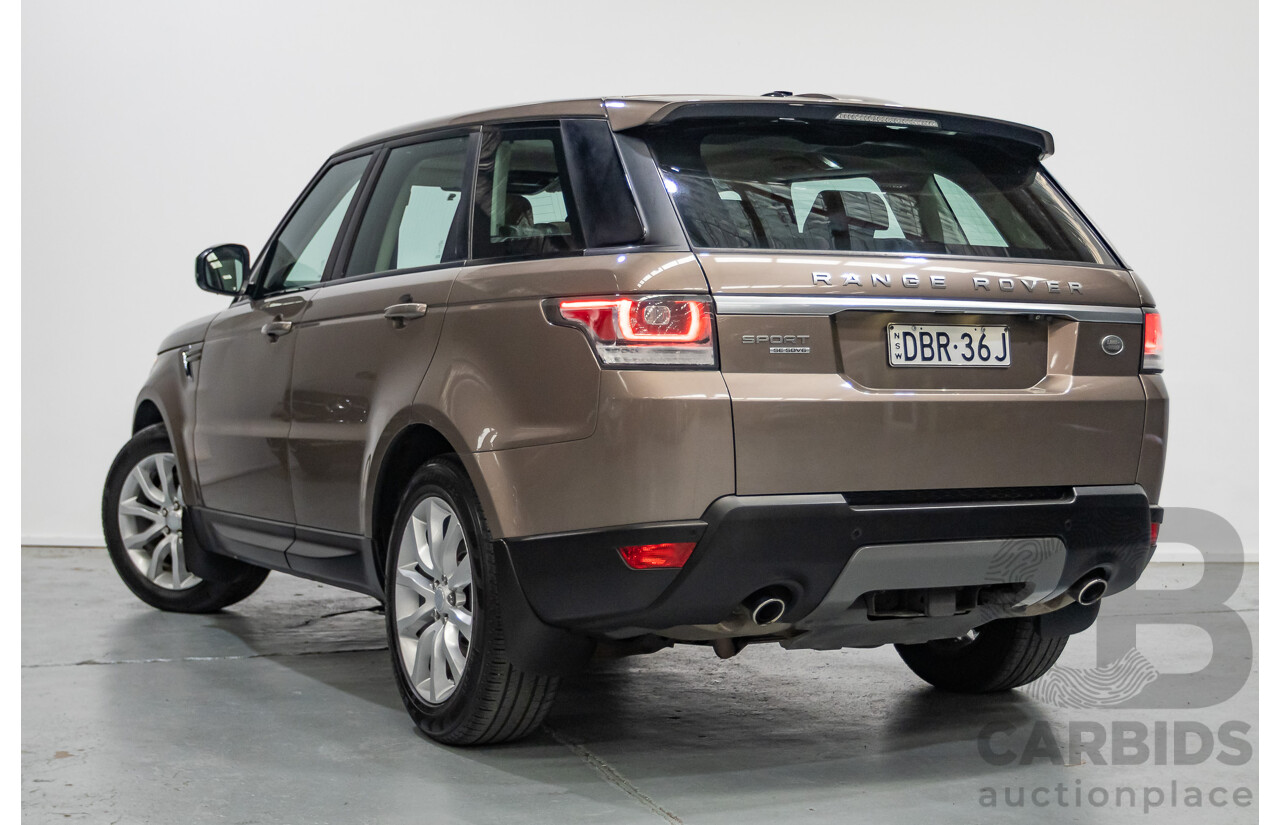 11/2015 Land Rover Range Rover Sport SDV6 SE (AWD) LW MY16 4d Wagon Kaikoura Stone Metallic Twin Turbo Diesel V6 3.0L