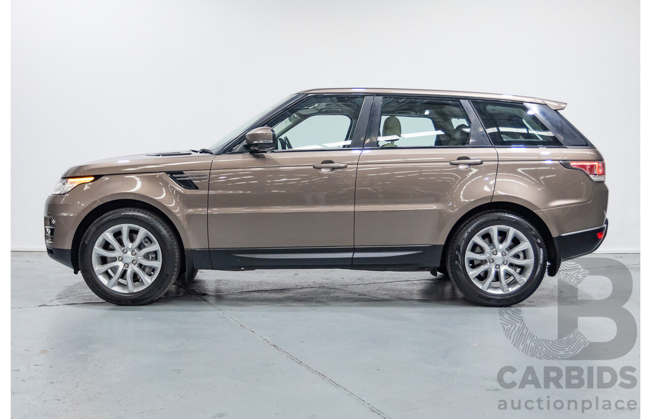 11/2015 Land Rover Range Rover Sport SDV6 SE (AWD) LW MY16 4d Wagon Kaikoura Stone Metallic Twin Turbo Diesel V6 3.0L