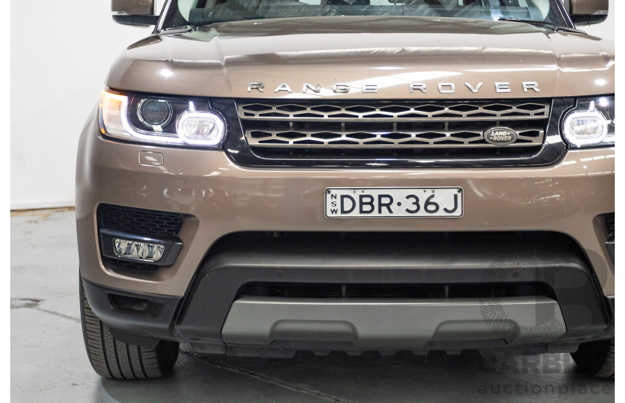 11/2015 Land Rover Range Rover Sport SDV6 SE (AWD) LW MY16 4d Wagon Kaikoura Stone Metallic Twin Turbo Diesel V6 3.0L