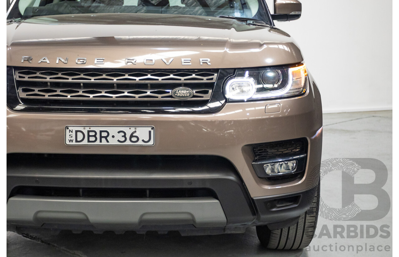 11/2015 Land Rover Range Rover Sport SDV6 SE (AWD) LW MY16 4d Wagon Kaikoura Stone Metallic Twin Turbo Diesel V6 3.0L