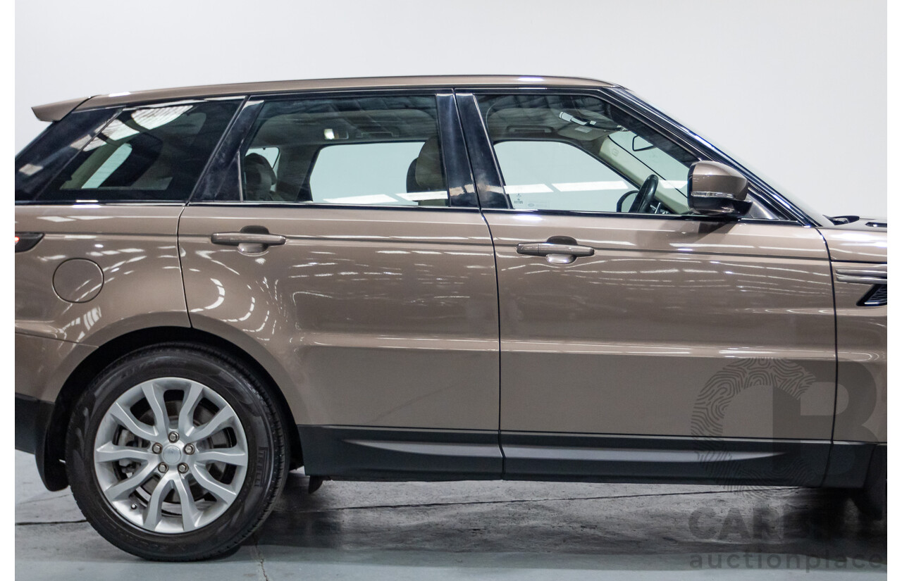 11/2015 Land Rover Range Rover Sport SDV6 SE (AWD) LW MY16 4d Wagon Kaikoura Stone Metallic Twin Turbo Diesel V6 3.0L