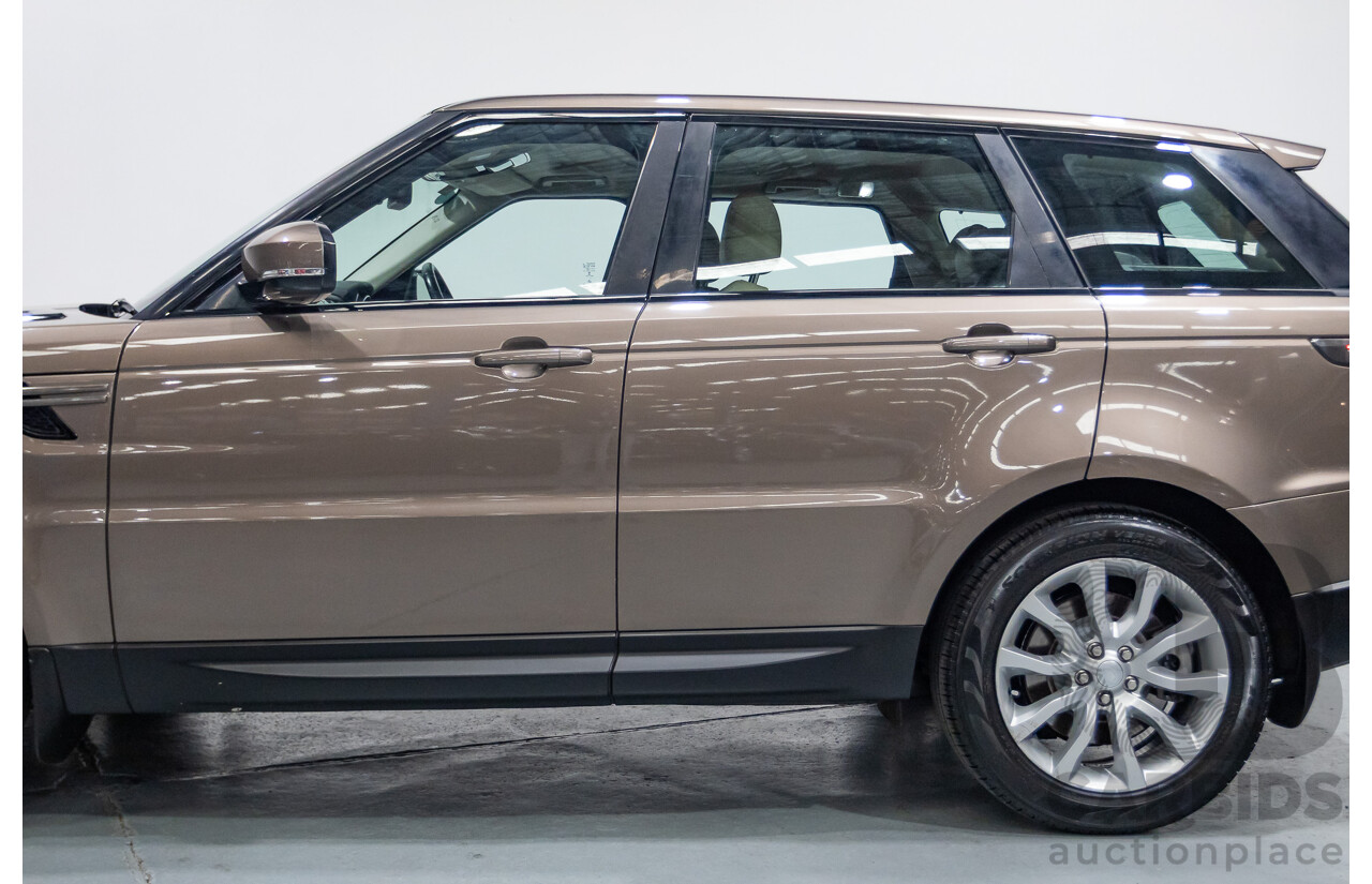 11/2015 Land Rover Range Rover Sport SDV6 SE (AWD) LW MY16 4d Wagon Kaikoura Stone Metallic Twin Turbo Diesel V6 3.0L