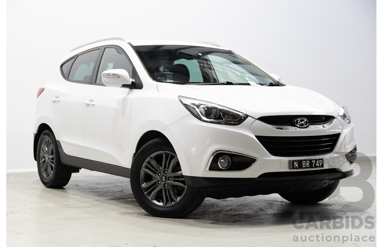 04/2015 Hyundai Ix35 SE LM Series II 4d Wagon White 2.0L