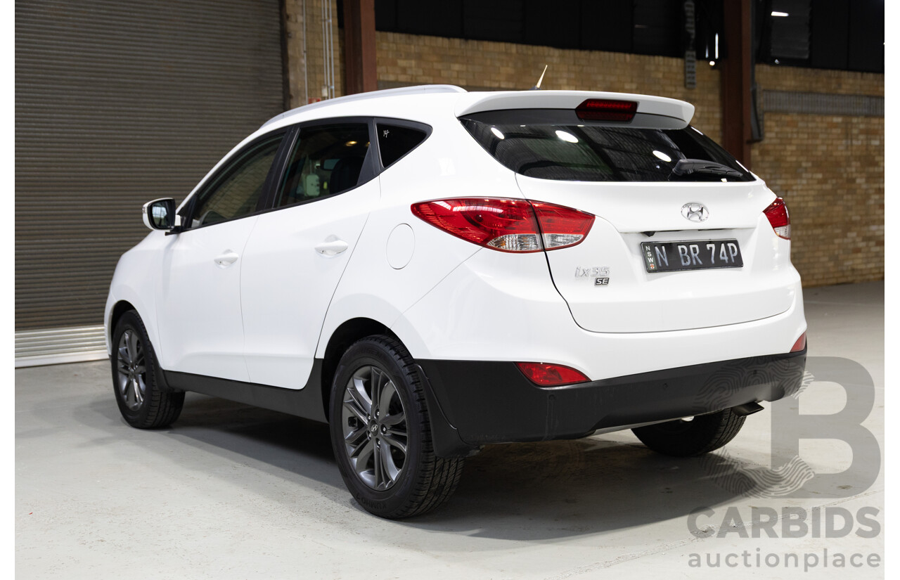 04/2015 Hyundai Ix35 SE LM Series II 4d Wagon White 2.0L