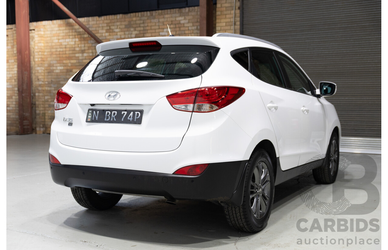 04/2015 Hyundai Ix35 SE LM Series II 4d Wagon White 2.0L