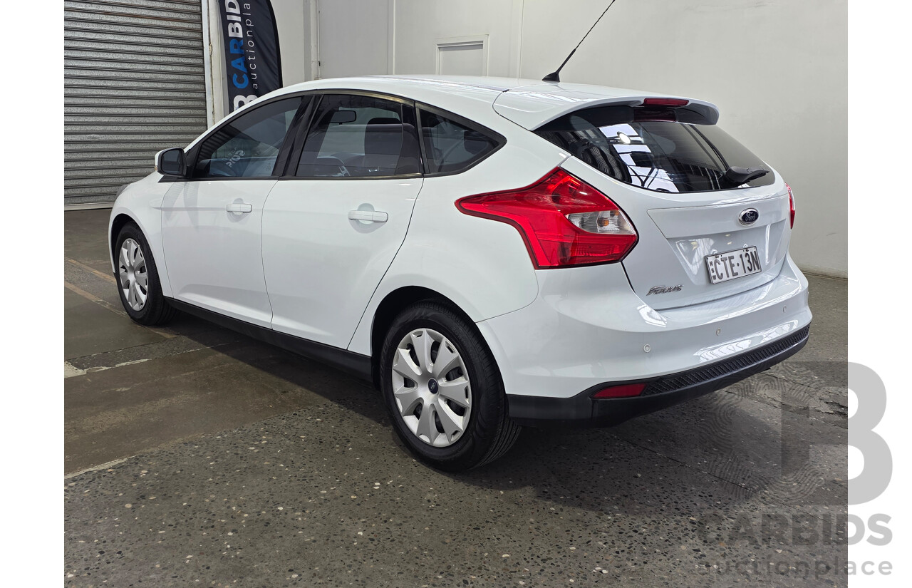 02/2014 Ford Focus AMBIENTE LW MK2 UPGRADE 5d Hatchback White 1.6L