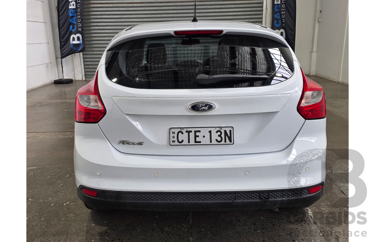 02/2014 Ford Focus AMBIENTE LW MK2 UPGRADE 5d Hatchback White 1.6L