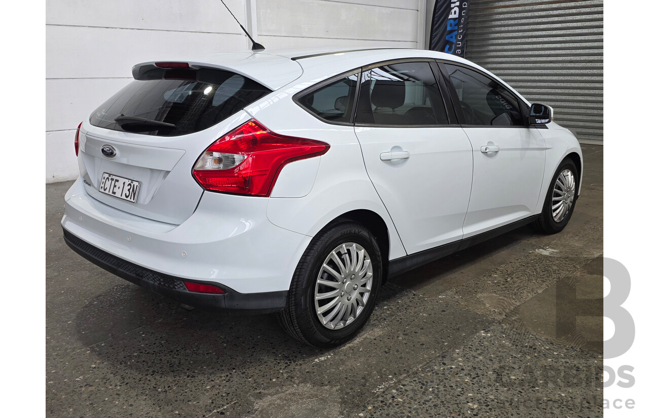02/2014 Ford Focus AMBIENTE LW MK2 UPGRADE 5d Hatchback White 1.6L