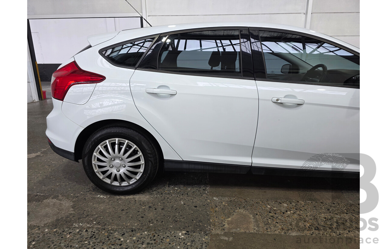 02/2014 Ford Focus AMBIENTE LW MK2 UPGRADE 5d Hatchback White 1.6L