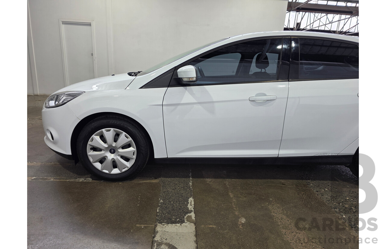 02/2014 Ford Focus AMBIENTE LW MK2 UPGRADE 5d Hatchback White 1.6L