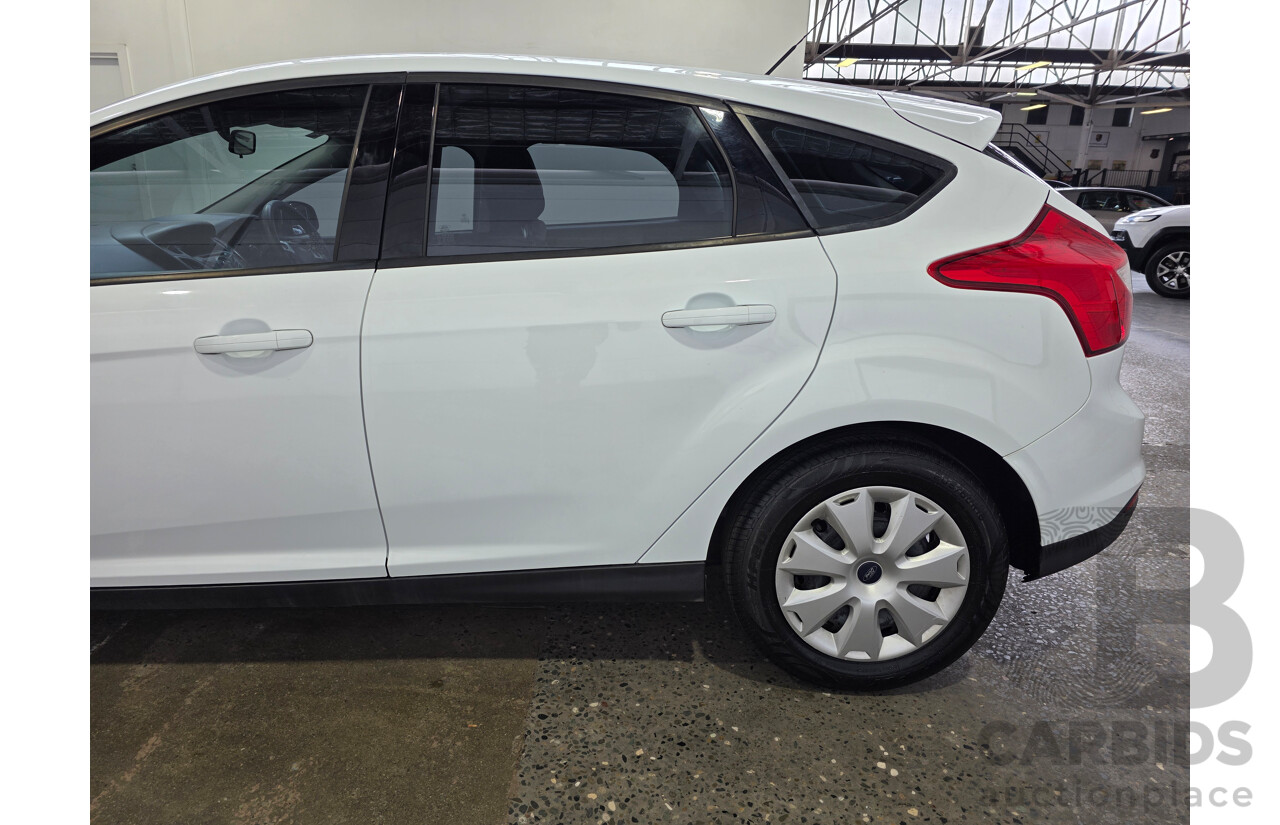 02/2014 Ford Focus AMBIENTE LW MK2 UPGRADE 5d Hatchback White 1.6L