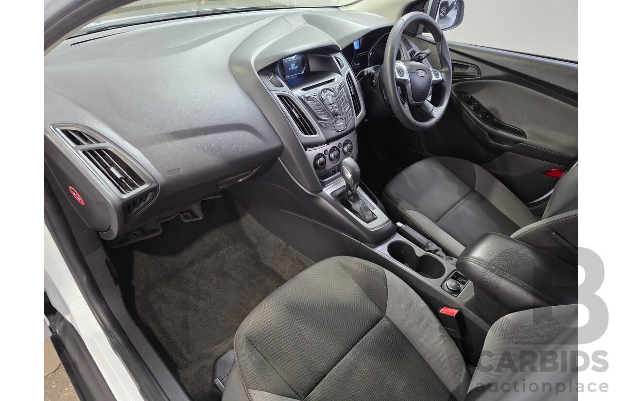 02/2014 Ford Focus AMBIENTE LW MK2 UPGRADE 5d Hatchback White 1.6L