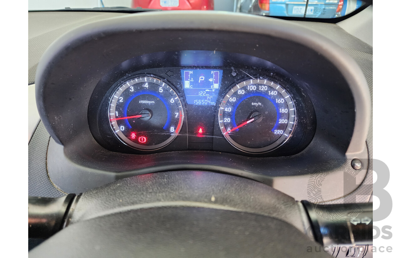 10/2016 Hyundai Accent Active RB4 MY17 5d Hatchback White 1.4L