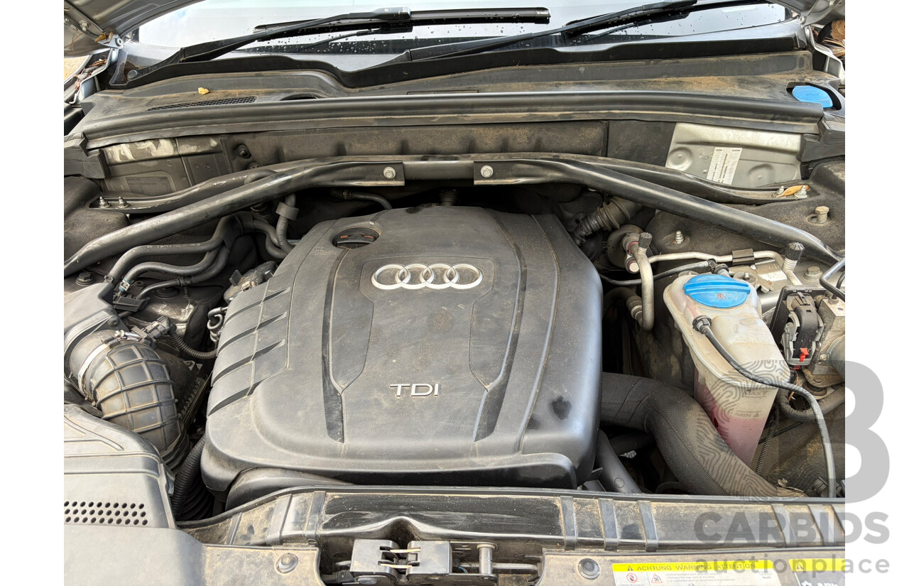 05/2015 Audi Q5 2.0 TDI QUATTRO AWD 8R MY13 4D Wagon Ice Silver Metallic 2.0L
