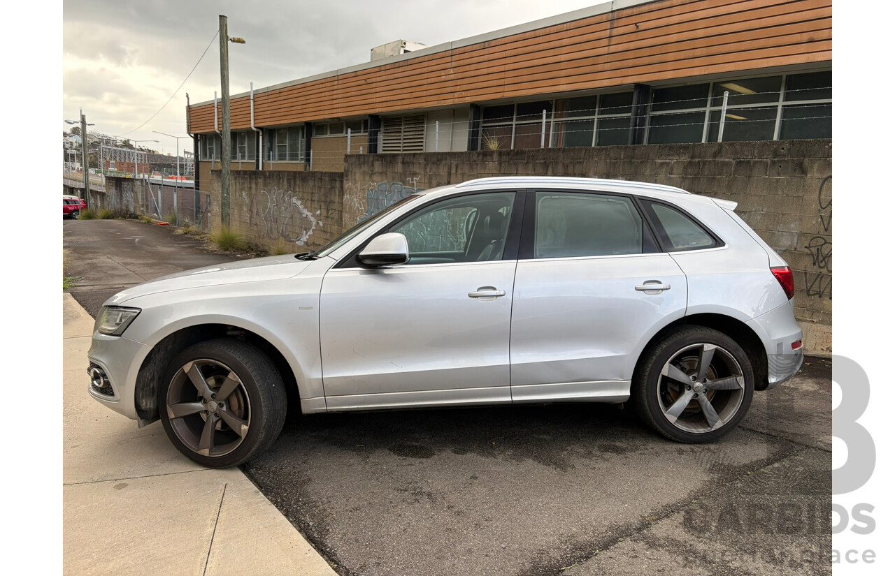 05/2015 Audi Q5 2.0 TDI QUATTRO AWD 8R MY13 4D Wagon Ice Silver Metallic 2.0L